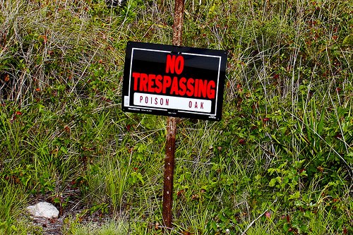 No Trespassing