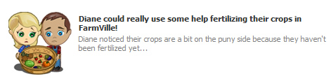 Farmville Updates on Facebook