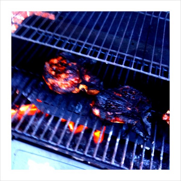 charred
