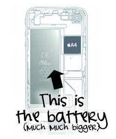 iPhone 4G Battery Won't Suck