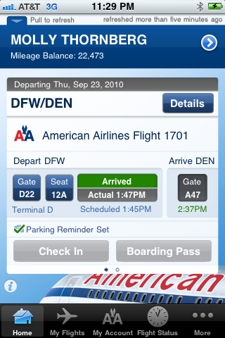 Manage Your Flight