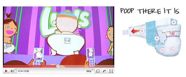 Poop There It Is Luvs Commercial