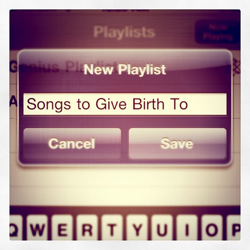 songs to give birth to