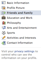 update your facebook profile update your facebook profile