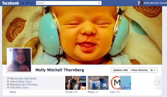 facebook timeline