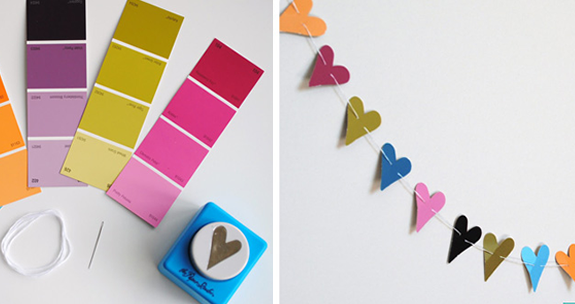 paint chips projects