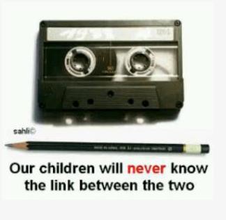 Pencil and tape Pencil and tape