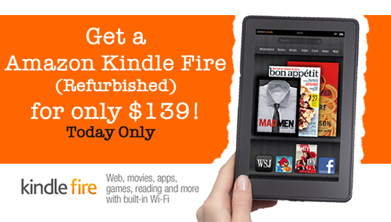 amazon kindle fire on sale!