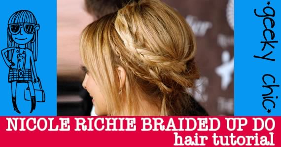 nicole richie braided up do