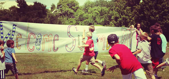 welcome summer banner
