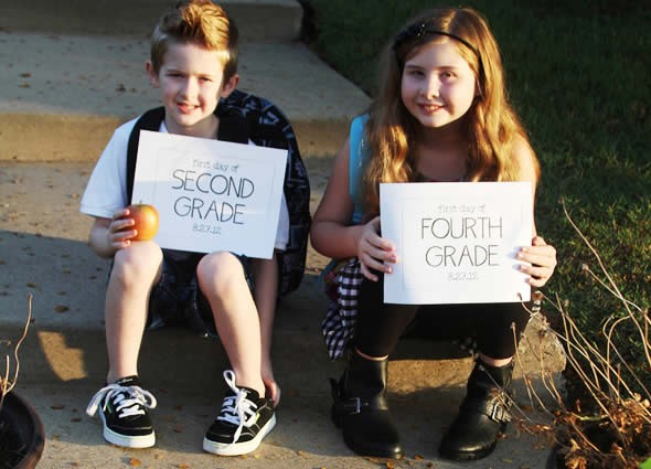 back to school again 2012