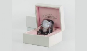 shape of an angel 3-d fetus replica