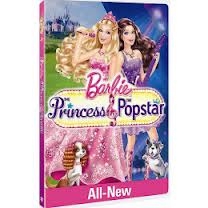 barbie princess popstar dvd