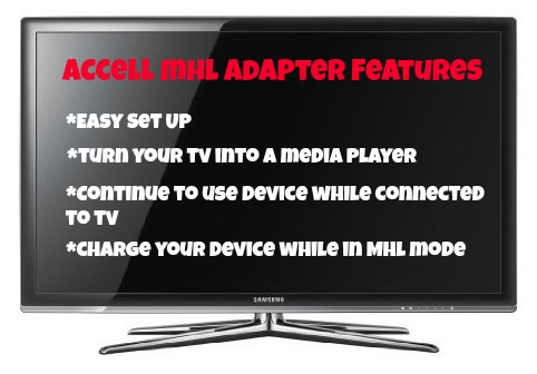 Connect Your Device to Your TV with an MHL Adapter