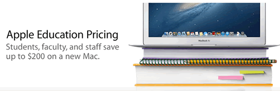 apple education pricing