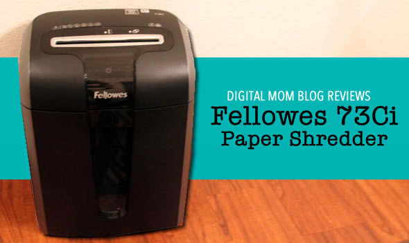 Fellowes 73Ci Paper Shredder Review #FellowesInc