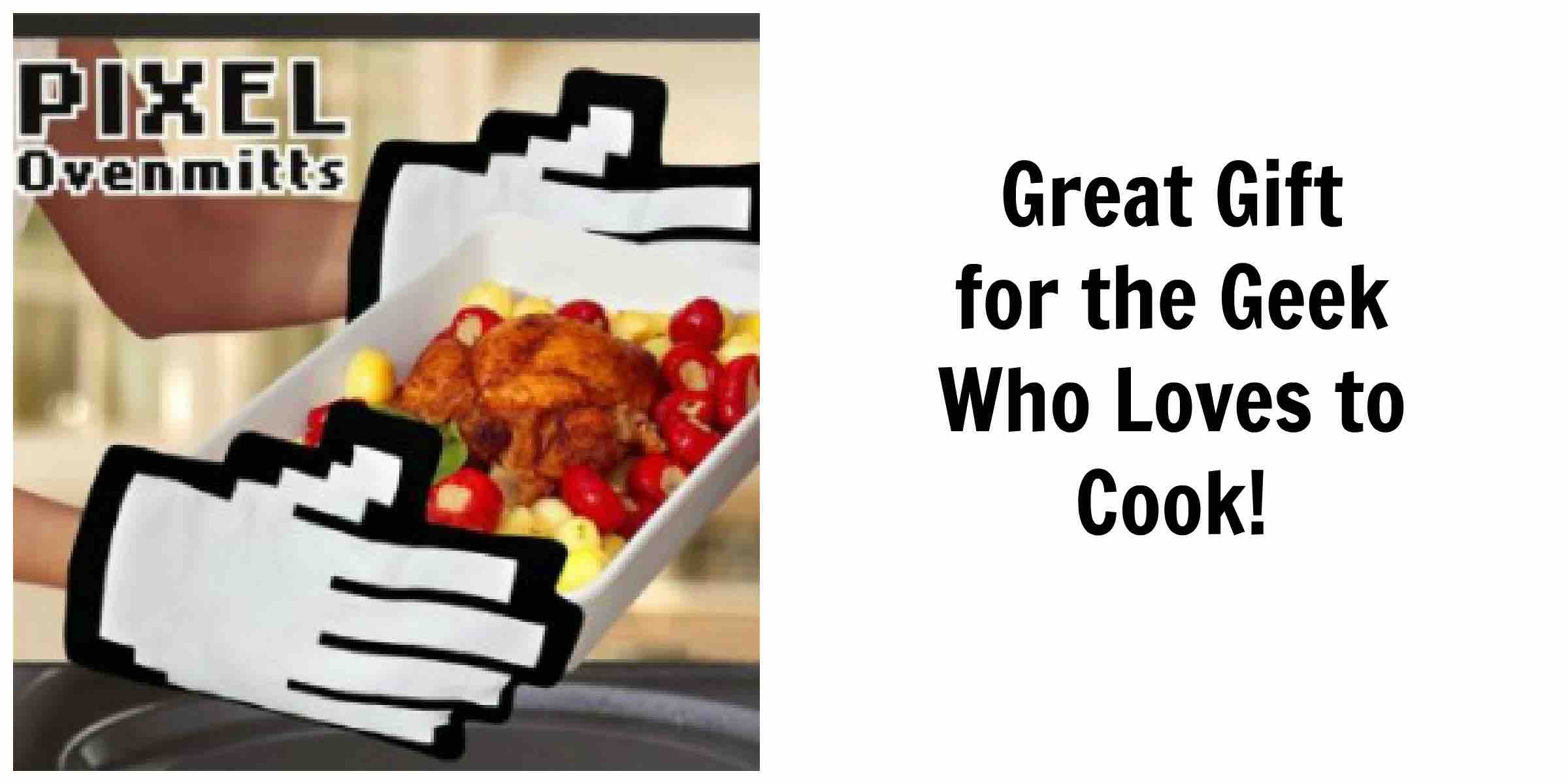 Geek Gift – Pixel Oven Mitts