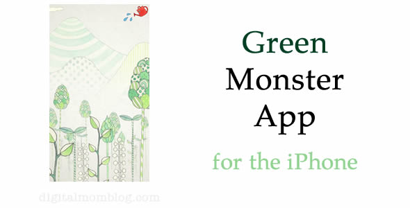 Green Monster App for Kids