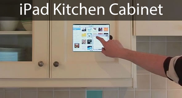 iPad Kitchen Cabinet