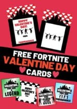 5 Free Epic Fortnite Valentine's Day Cards - Perfect For Gamers And Fans