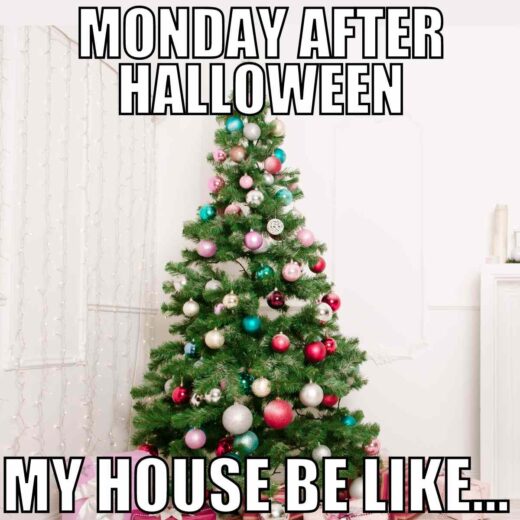 Funny Early Christmas Memes About Decorating Before Dec 1