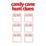 Free Elf On The Shelf Candy Cane Hunt Printable