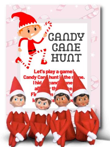 Free Elf On The Shelf Candy Cane Hunt Printable Free Elf On The Shelf Candy Cane Hunt Printable