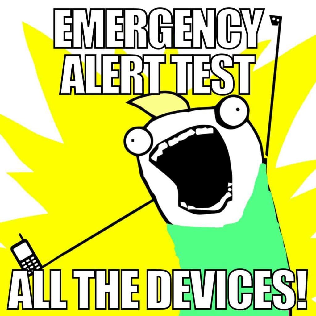 Funniest Emergency Alert System Memes For October 4 2023