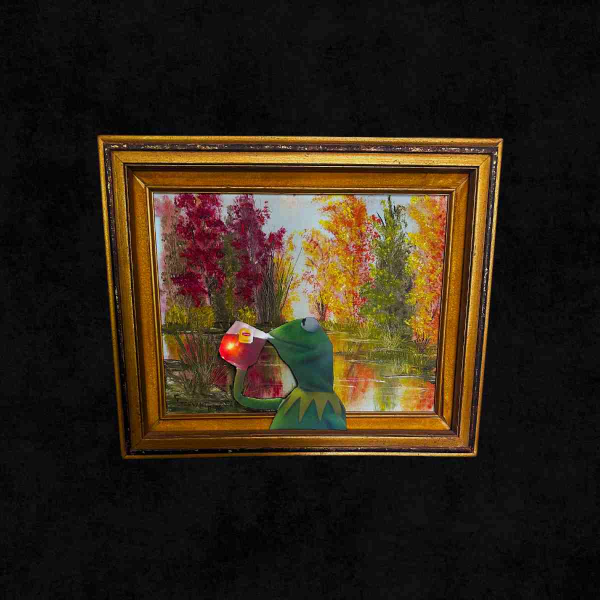 Free Printable Kermit Tea Meme Template: Sip And Share